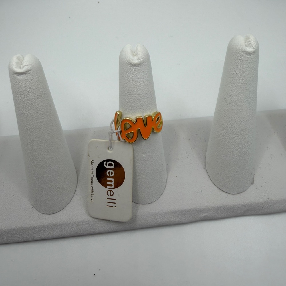 Gemelli Gold Love Ring